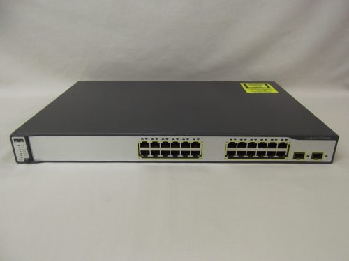 WS-C3750-24TS-E Cisco Catalyst 3750 24 10/100 Switch + 2 SFP – IT 
